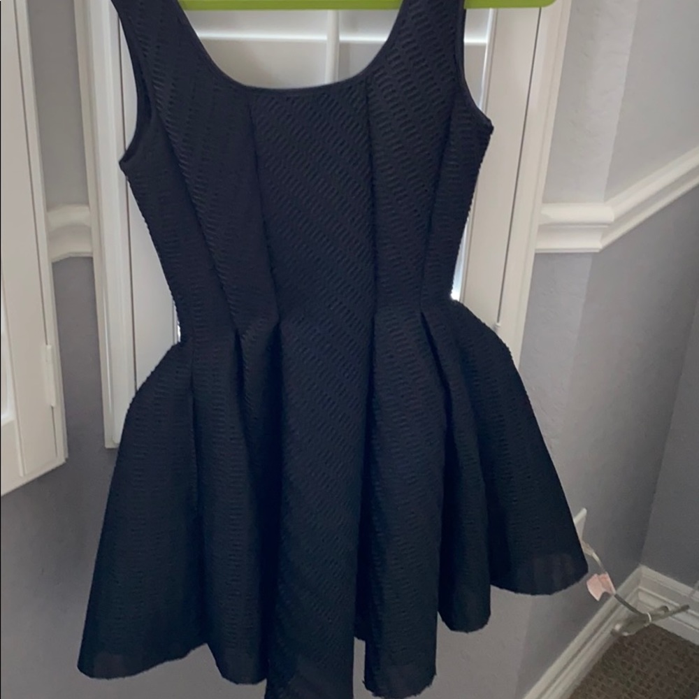 Maje black mini dress size 1